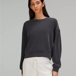 Lululemon Perfectly Oversized Ribbed Crop Crew